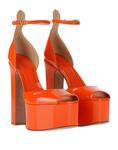 Сандалии Valentino Garavani, оранжевый - фото 2