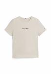 Футболка Tommy Hilfiger CLASSIC SCRIPT TEE, Heather Oatmilk/Beige - фото 5