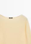 Джемпер Massimo Dutti BOAT NECK WITH RAGLAN SLEEVE, Yellow - фото 9