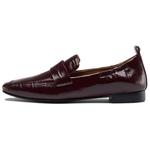 LE SAUNDA Лоферы женские красные/белые/черные - фото