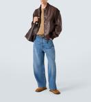 Прямые джинсы средней посадки Loewe, Vintage Blue - фото 2