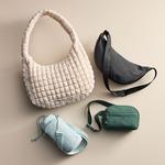 Сумка-слинг FLX в форме полумесяца, черный - фото 4