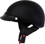 Шлем Hot Leathers Large с застежкой, черный - фото 4