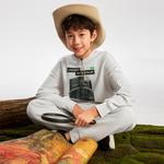 Детская толстовка Under Armour, экрю - фото 6