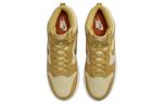 Nike Dunk High Wheat Gold Safety Оранжевый - фото 4