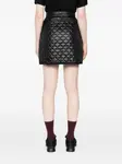 Стеганая мини-юбка MONCLER, черный - фото 4