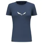 Футболка Salewa Solid Dry, синий - фото