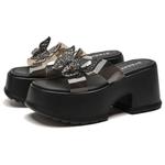 ST&SAT Женские коричневые сандалии Slide - фото 4