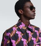 Круглые солнцезащитные очки Gucci - фото 3