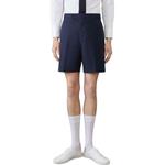 Шорты чино с защипами THOM BROWNE, синий - фото 5