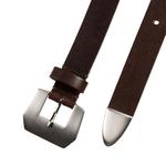 Ремень futuristic western belt Molebo, коричневый - фото 2