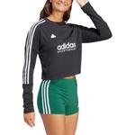 Одежда Футболка женская черная Adidas - фото 4