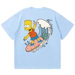 Футболка унисекс The Simpsons, розовый - фото 25