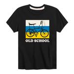 Футболка Old School с рисунком для мальчиков 8–20 лет Licensed Character, черный - фото