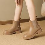 Ботинки Челси женские Josiny, хаки - фото 9