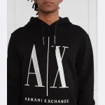 Толстовка обычного кроя Armani Exchange, черный - фото 4
