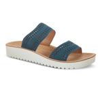 Женские шлепанцы Flexus by Spring Step Bayshore, темно-синий - фото