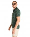 Мужская рубашка поло The Brushstroke Palm Range Chubbies, Dark Green - фото 3