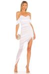 Платье Nookie x REVOLVE Dita Mesh Gown, цвет White & Nude - фото