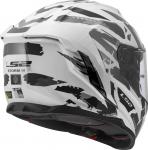 Шлем LS2 ff818 storm iii kaos, White/Gray - фото 6