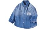 Детская джинсовая рубашка Disney, синий - фото