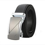 Мужской кожаный ремень CAMEL, Черный - фото 2