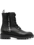 Calvin Klein Jeans сапоги с логотипом, черный - фото