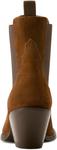 ARIAT Women's Shiloh Bootie Western Boot, Dark Ginger Suede - фото 5