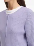 Кардиган в рубчик B+Ab, фиолетовый - фото 4