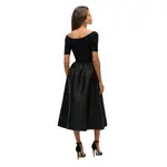 Платье Superdry LBD Woven Mix midi, черный - фото 2