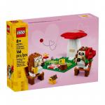 Конструктор Hedgehog Picnic Building Blocks 166pcs 40711 1 LEGO - фото 5