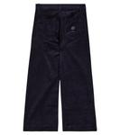 Вельветовые брюки прямого кроя Chloé, синий - фото 3