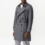 Тренчкот мужской темно-серый Burberry - фото 6