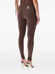 Леггинсы с кантом Ottolinger, коричневый - фото 2