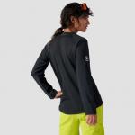 Джерси MTB с длинными рукавами женское Backcountry, черный - фото