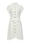Платье-рубашка LASCANA, белый - фото