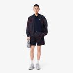 Поло Lacoste, темно-синий - фото 7