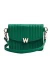Мини-сумка Mimi с ремешком и ремешком WOLF, зеленый - фото
