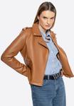 Блейзер Faux leather jacket WITTCHEN, коричневый - фото 5