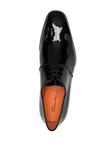 Santoni туфли дерби, черный - фото 4