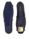 Балетки Ferragamo New Vara, синий - фото 4