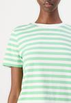 Футболка Pieces PCRIA TEE STRIPES, Absinthe Green/Bright White/Green - фото 6
