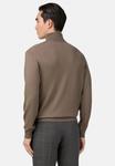 Свитер Boggi Milano, серо-коричневый - фото 4