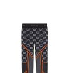 Леггинсы женские Gucci, черный / оранжевый - фото 6