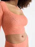 Рубашка SLOGGI ZERO Feel Bliss Top, цвет Apricot - фото 3