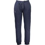 Синие хлопковые брюки La Martina, синий - фото