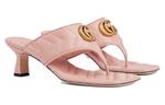 GUCCI Женские Flip Flops Pink - фото 3