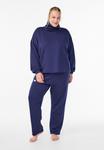 Пижамные брюки Zizzi Pyjama bottoms, Evening Blue/Dark Blue - фото
