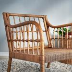 ХОЛЬМСТА Кресло, ручная работа бежевый HOLMSTA IKEA - фото 4