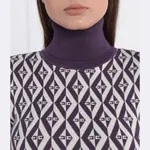 Платье Elisabetta Franchi, фиолетовый - фото 4